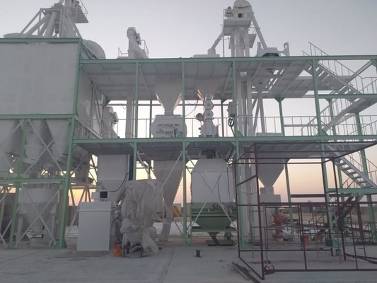 160 Kw CPM Model Animal Feed Pellet Production Line 415V Processing Machine