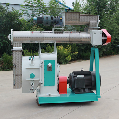 1-3 Tons Ring Die Feed Pellet Mill Animal Feed Pelleting Machine