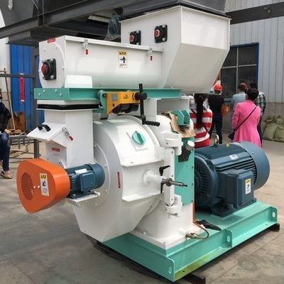 1-3 Tons Ring Die Feed Pellet Mill Animal Feed Pelleting Machine