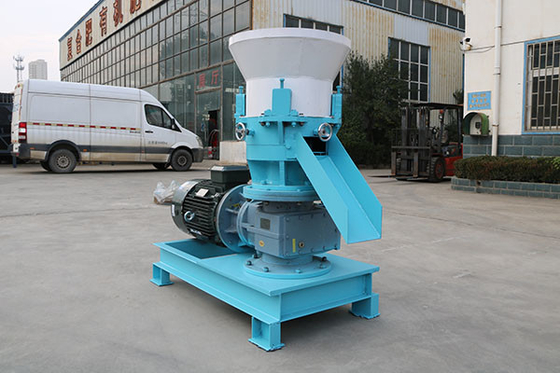 1-4TPH Multifunctional Straw Flat Die Pellet Machine For Poultry Feed