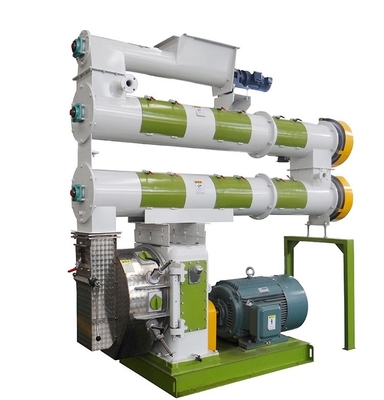 10T/H Automatic Feed Pellet Production Plant OEM ODM Animal Feed Pellet Mill