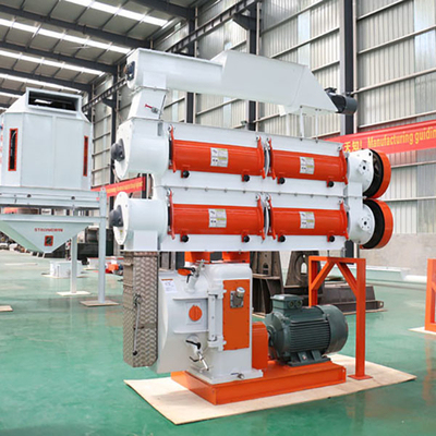 2mm To 14mm Animal Feed Extruder Machine SZLH Cattle Feed Pelletizer