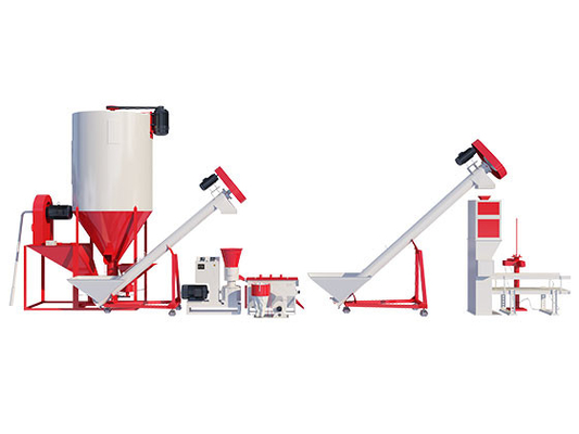 Home Poultry Feed Production Line Goose Duck Chicken Pellet Machine