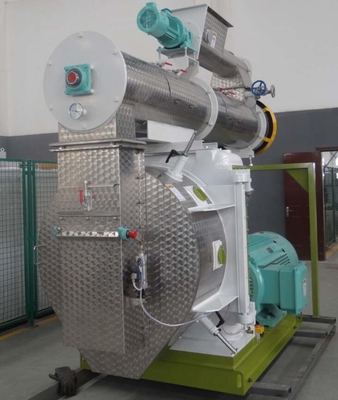 60-1100kg/H Flat Die Animal Feed Pellet Machine For Home Use