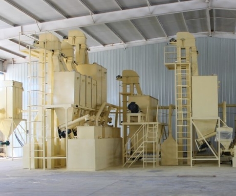 37kw Animal Feed Manufacturing Plant 1-3T/H Duck Feed Machine