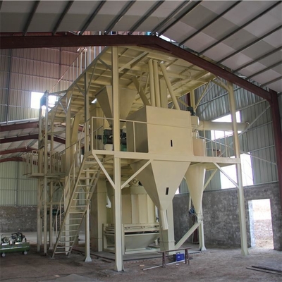 Complete Feed Pellet Production Line Plant For Poultry And Livestock